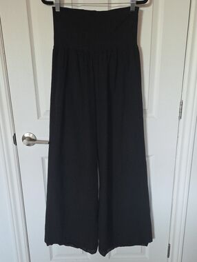 T PARTY Foldover Wide Leg Pants